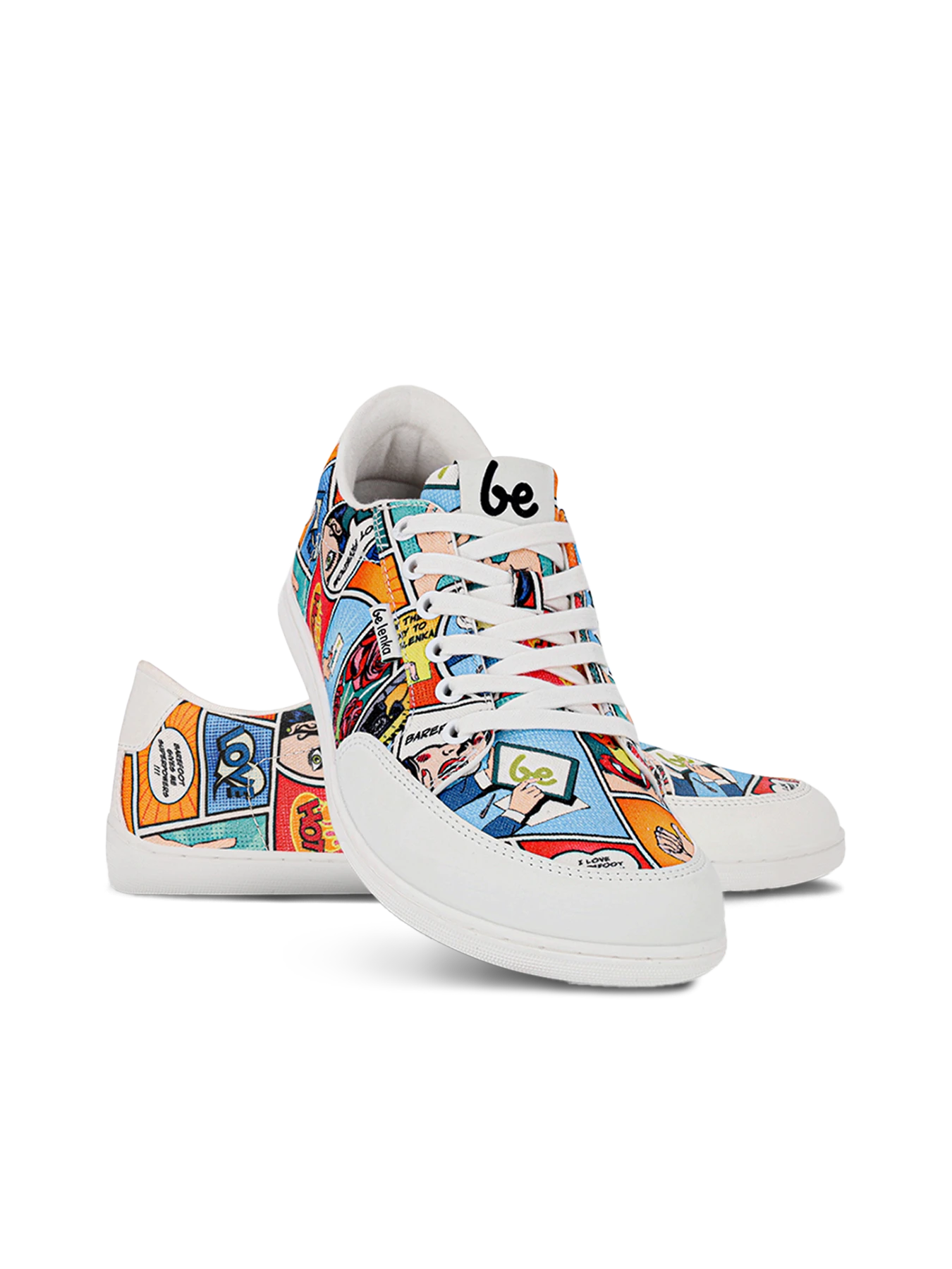 Босоногие кроссовки Be Lenka Rebound - цветной комикс, фото 3
