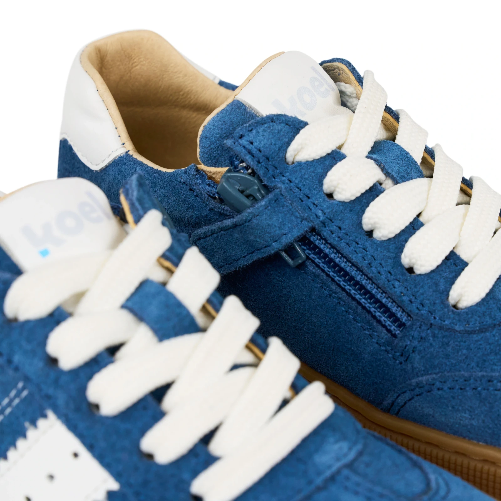 Кроссовки Koel DECLAN Suede — джинсовый синий, фото 4
