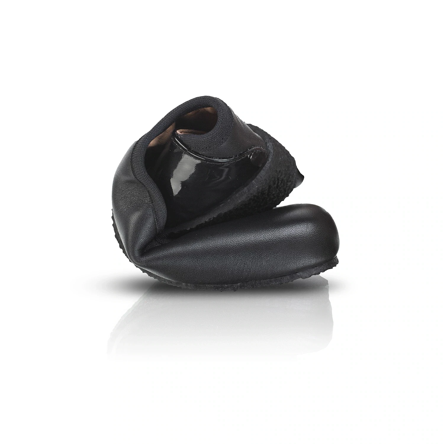 Босоногие балетки Shapen TULIP 3.0 — чёрный (веганское исполнение) · широкая колодка, фото 5