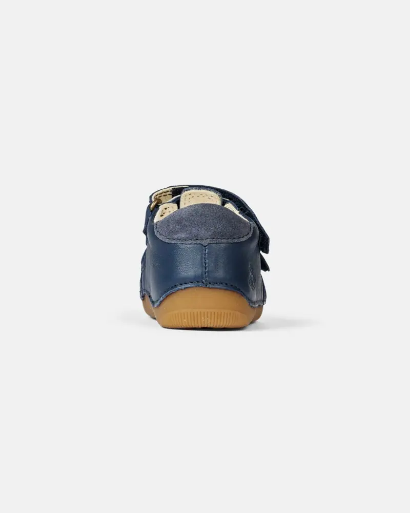 Детские босоногие сандалии Bundgaard Petit Summer Navy, фото 3